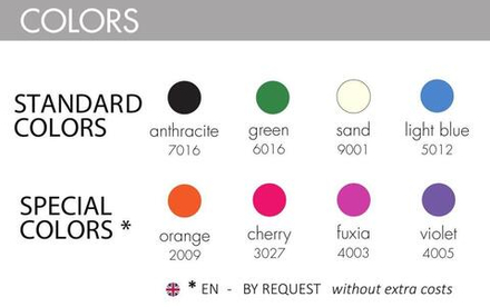 Душ уличный для ног, Arkema Jolly Lavapiedi A 685, антрацит