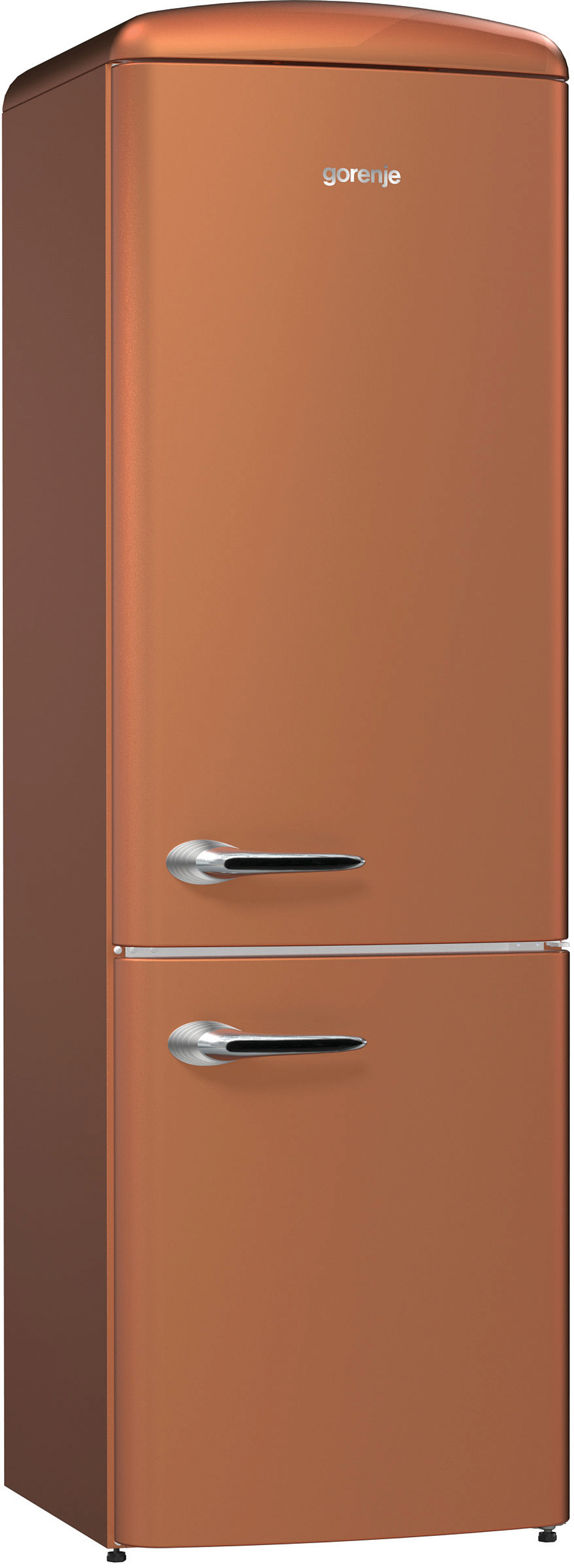 Отдельностоящий двухкамерный холодильник Gorenje ORK192CR
