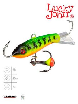 Балансир Lucky John CLASSIC 5 с тр. 50мм/20 блистер