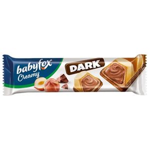 Батончик Baby Fox вафельный Creamy Dark орех 18,2 гр/шт 24 шт/кор