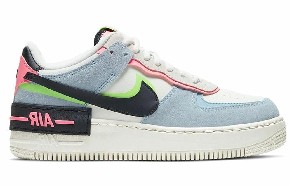 Кроссовки Nike Air Force 1 Low Shadow "Sunset Pulse" (Женская размерная сетка)