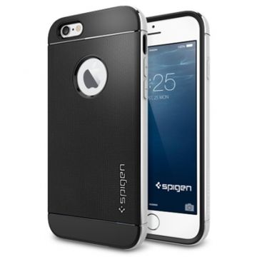 Spigen SGP Case Neo Hybrid Metal for iPhone 6 / 6S Satin Silver SGP11037