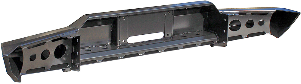 Бампер силовой передний ВАЗ Нива без защитной дуги, с площадкой под лебедку РИФ