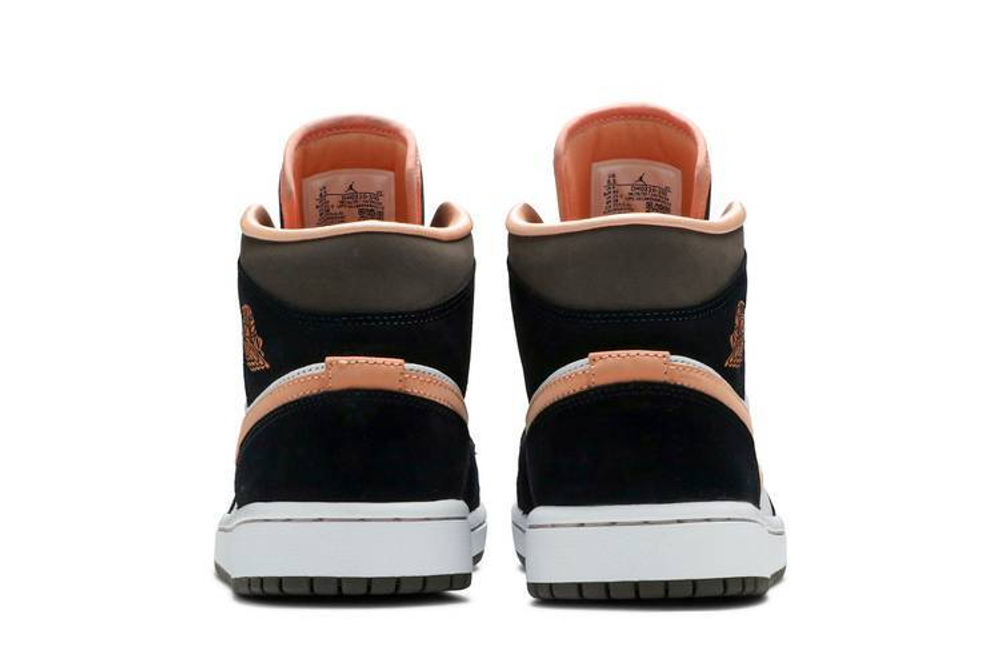 Кроссовки Jordan Air Jordan 1 Apricot Agate (Женская размерная сетка)