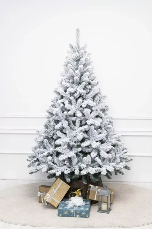 Искусственная елка Эверест заснеженная 350 см., мягкая хвоя, ЕлкиТорг (132350)