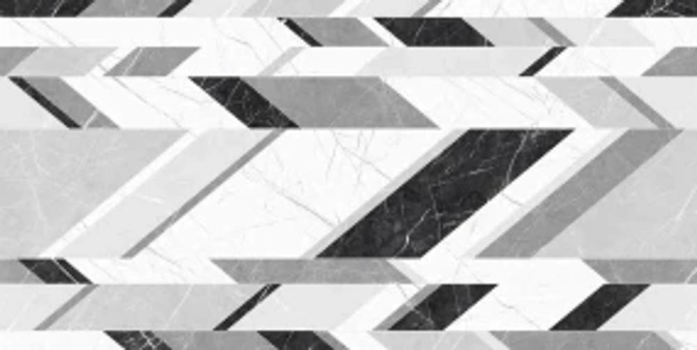 Керамическая Плитка Декор BERYOZA CERAMICA Verdi белый 300х600х9 1,62