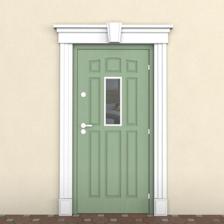 Готовый набор профилей дверь Д-2