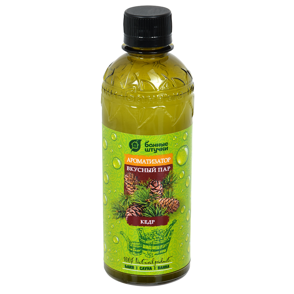 Ароматизатор Вкусный пар 350мл Кедр Банные штучки