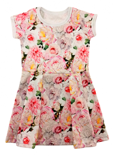 Платье 204/3 нежные розы