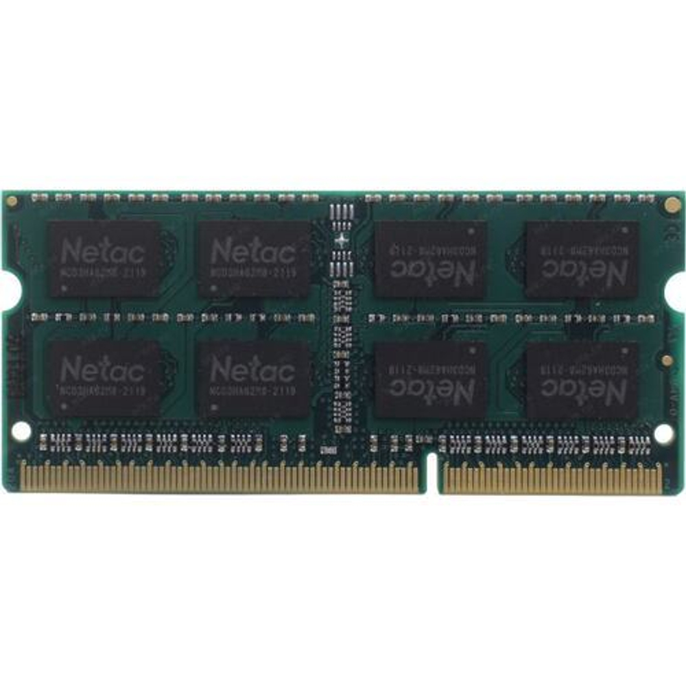 Модуль памяти д/ноут DDR3L SODIMM Netac Basic &lt;NTBSD3N16SP-04&gt; 4Gb &lt;PC3-12800&gt; CL11 (for NoteBook)