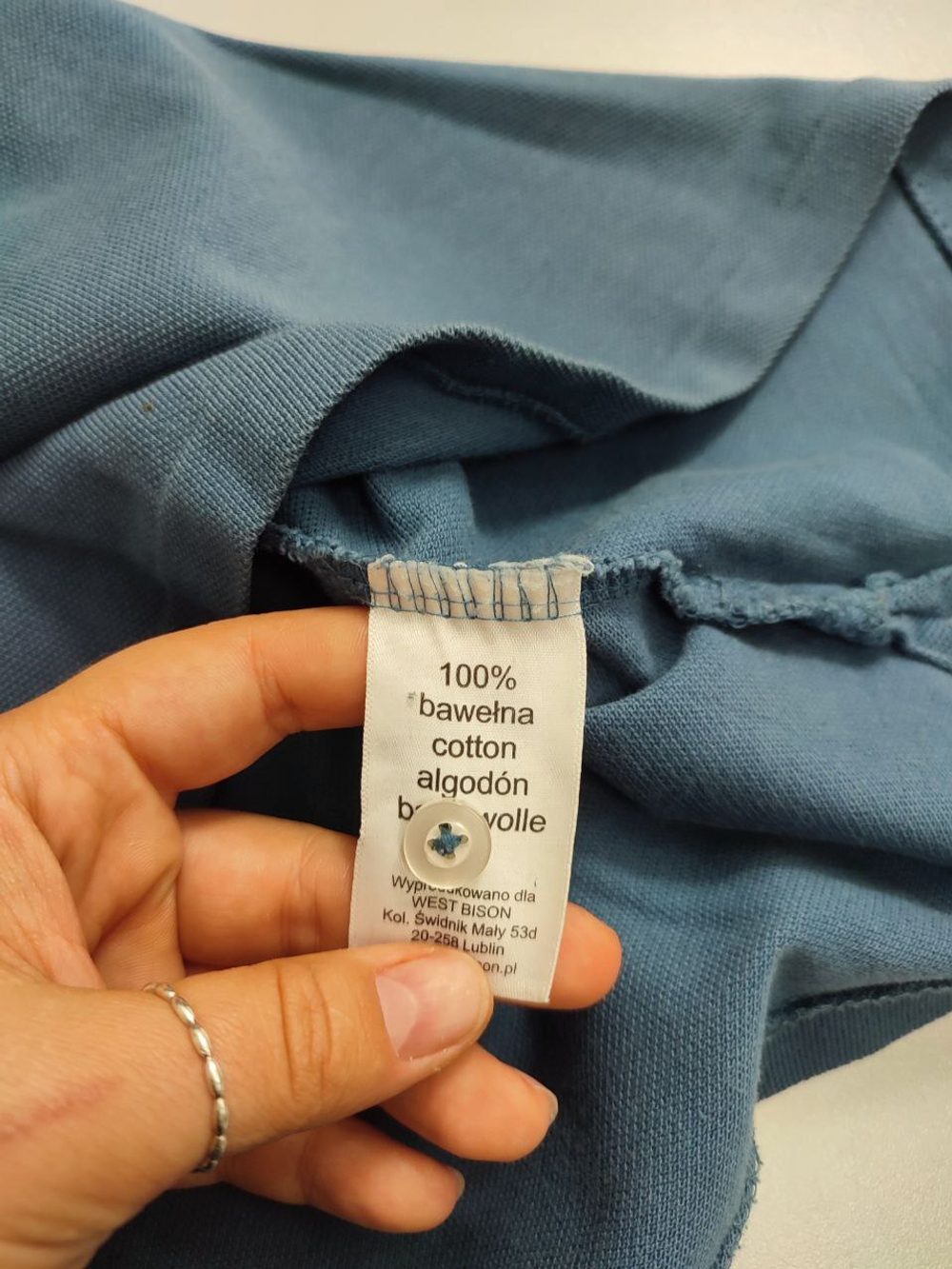 Футболка-поло West Bison модная 46 размер