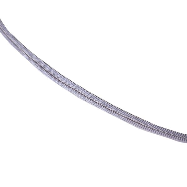 Резинка с просечкой 8 мм, белый