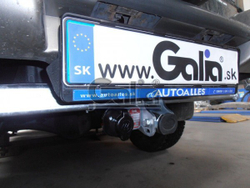 Фаркоп оцинкованный Galia N027A для Ford Maverick 1993-2000, Nissan Terrano 1993-2002(паспорт и сертификат в комплекте)(без электрики)