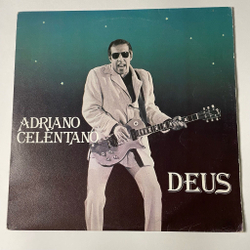 Винтажная виниловая пластинка LP Adriano Celentano Deus (Italy 1981)