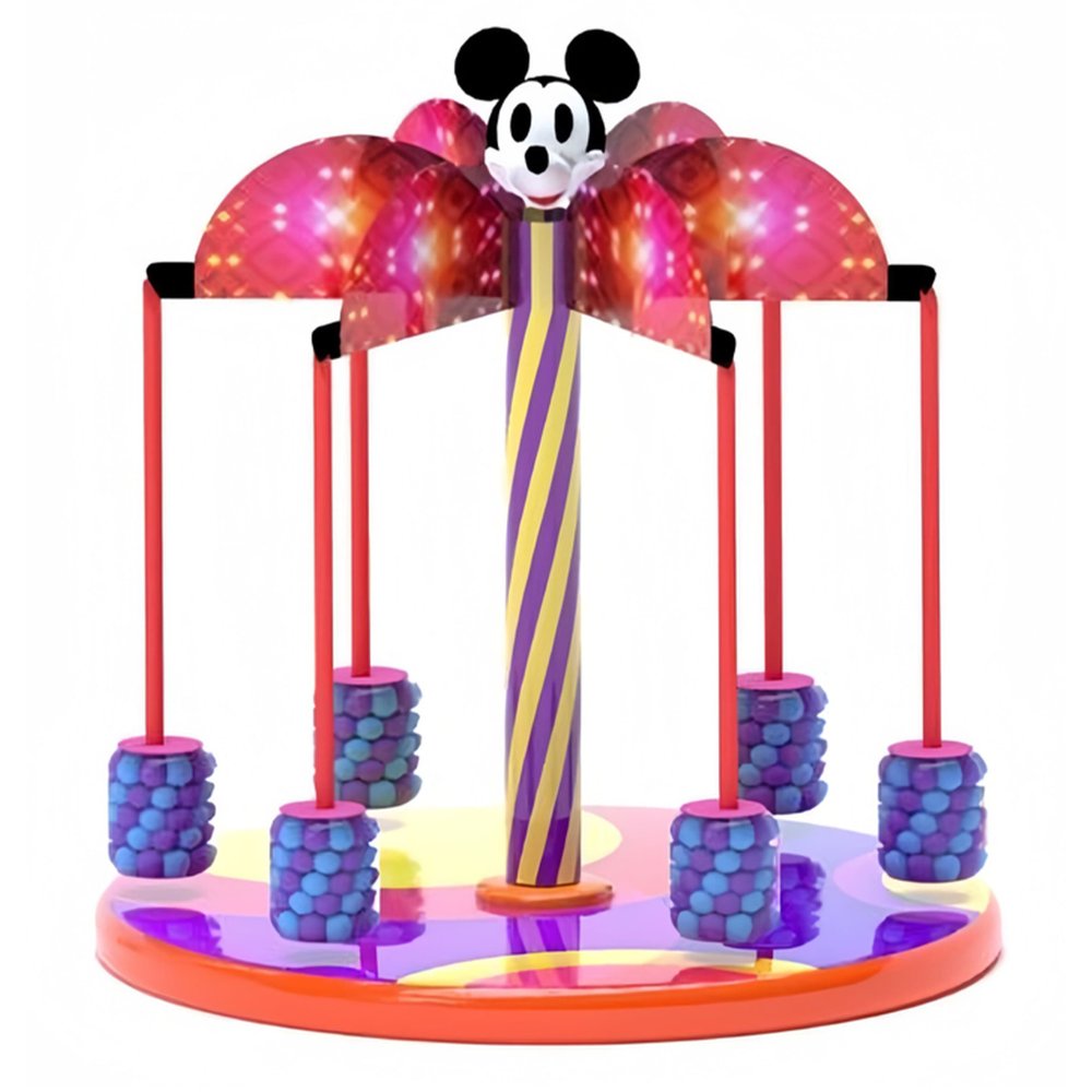 Детская карусель кокосовая пальма "Цирк" (d290см)