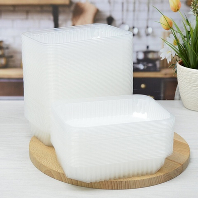 Контейнер 500мл для заморозки БЕЗ КРЫШКИ 186*132*35мм (100шт) (крышка 456552)