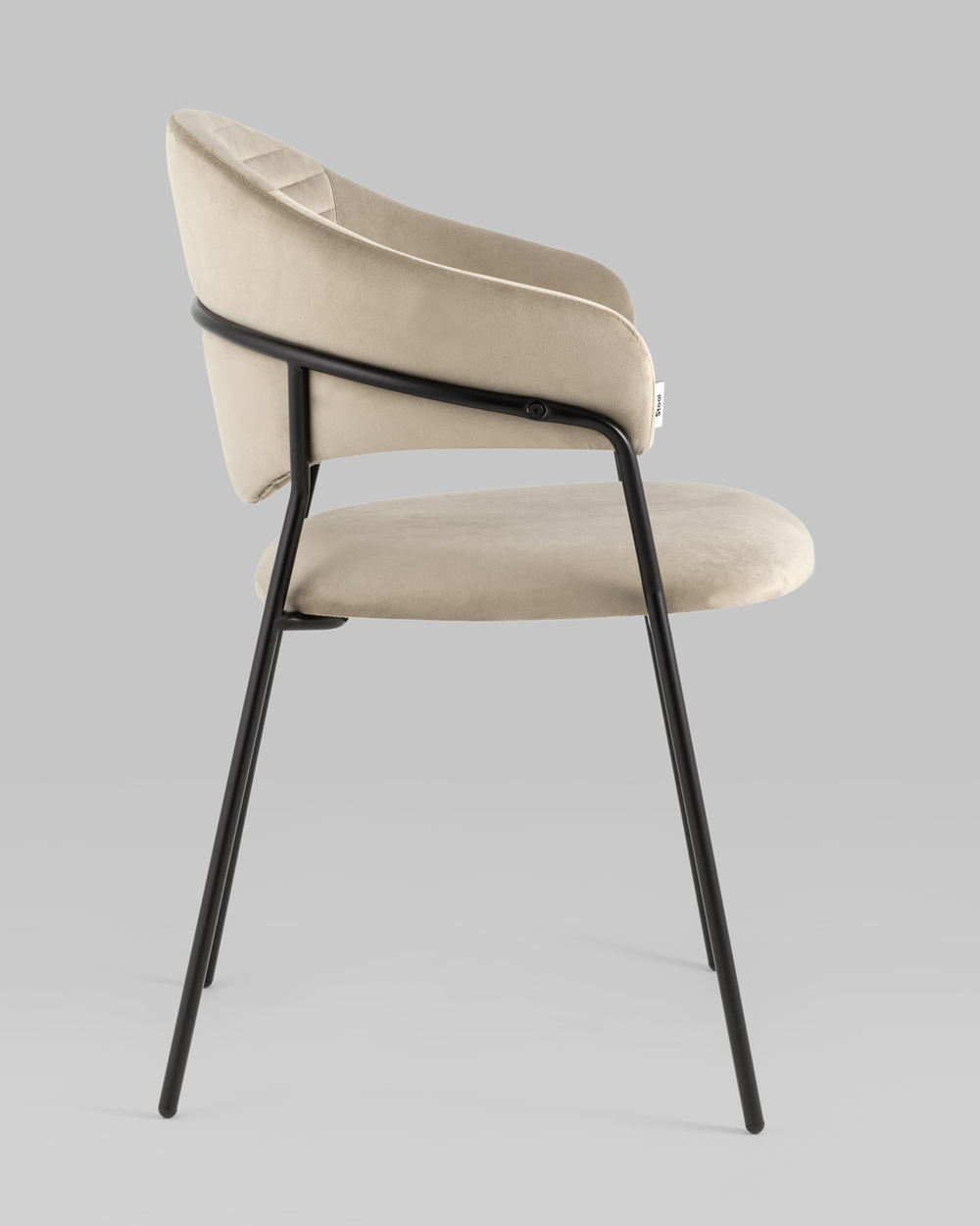 Стул Алексис велюр капучино 2 шт