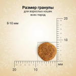 Корм для кошек Craftia Harmona, 1.4 кг, утка и индейка