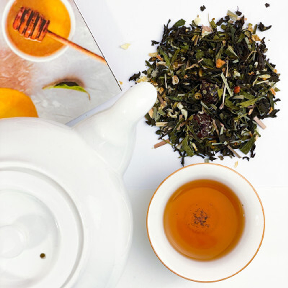 Черный чай BERRY-TEA |  "Ранетка" | 18гр под стакан
