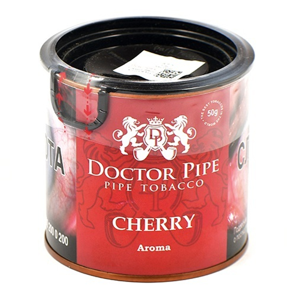 Doctor Pipe Cherry Ribbon Cut