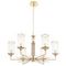 Подвесная люстра Crystal Lux Gloria SP6 Brass