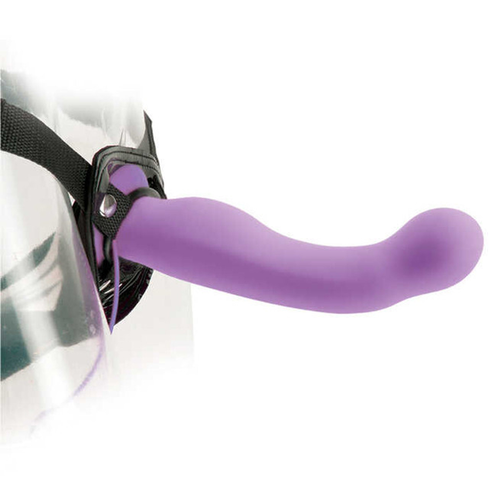 Насадка для страпон-трусиков Vibrating Dildo (Цвет: лавандовый)