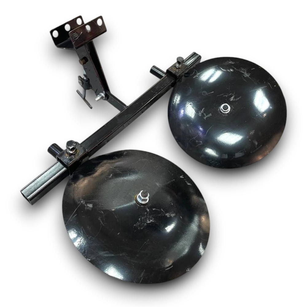 Окучник дисковый регулируемый на траверсе со сцепкой