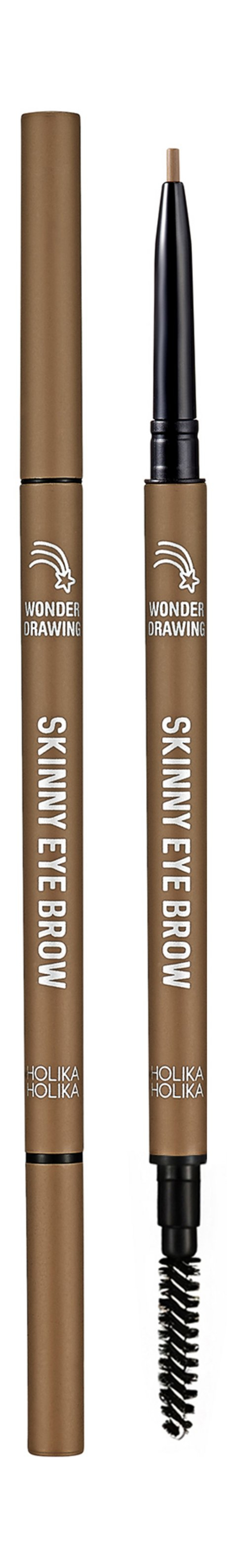 Карандаш для бровей HOLIKA HOLIKA Wonder Drawing Skinny Eyebrow 03 Light Brown 0,5 гр