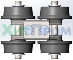 Каретка X-458 без толкателей