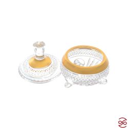 Конфетница с крышкой Crystal Heart 8,5 см
