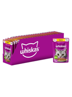 Влажный корм Whiskas для взрослых кошек, рагу с курицей, 28 шт x 75 г
