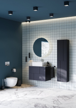 Столешница Roca Luna 80, керамогранит, серая, ZRU9307771