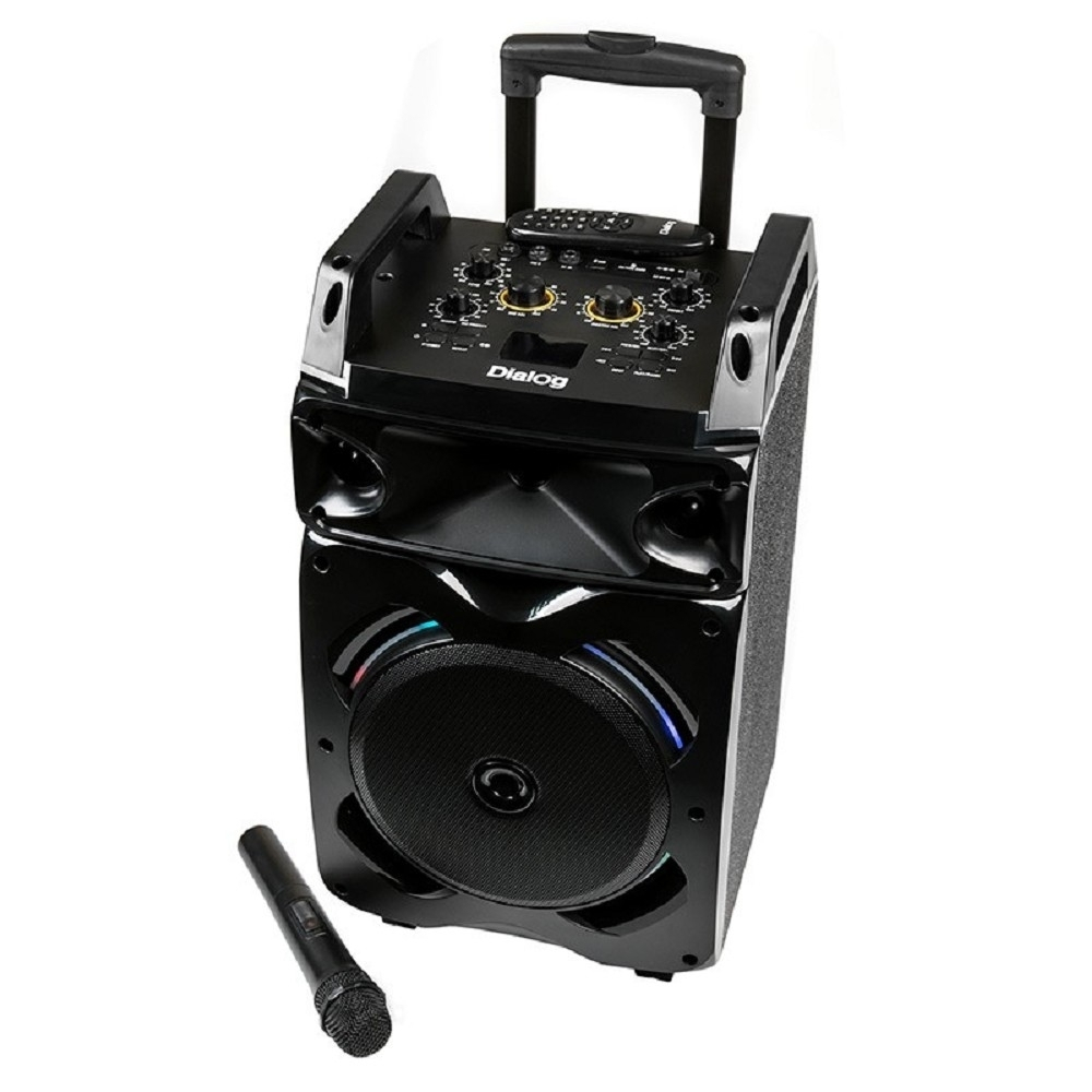 Колонки Dialog Oscar AO-210 - акустическая колонка 1.0, 70W RMS, Караоке с беспр. микр, BT+FM+USB+SD+GT