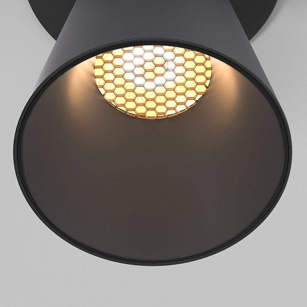 Встраиваемый светильник Elektrostandard Bell 25097/LED 8W 3000K черный