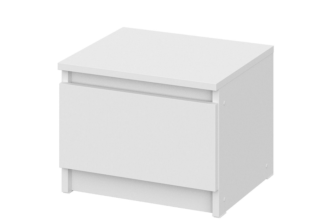 Тумба прикроватная «Денвер» Белая 40 см