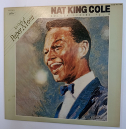 Винтажная виниловая пластинка Nat King Cole Its Only A Paper Moon (Japan 1977)