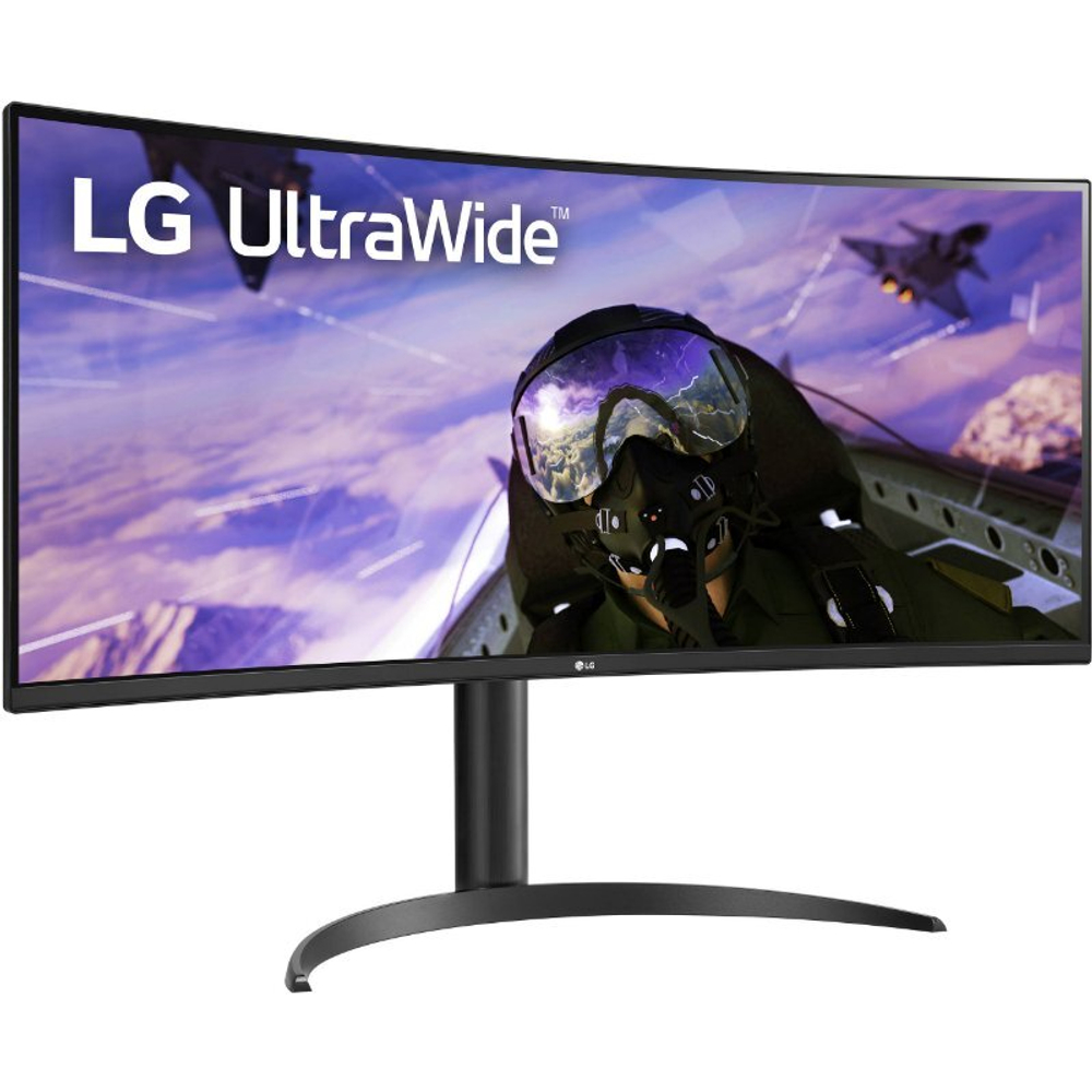 МОНИТОР 34" LG 34WP65C-B Black (VA, изогнутый, 3440x1440, 160Hz, 5 ms)
