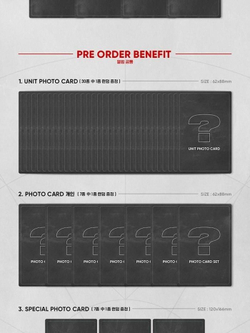 Альбом Monsta X - The Conncet: Dejavu Album 4 Version SET