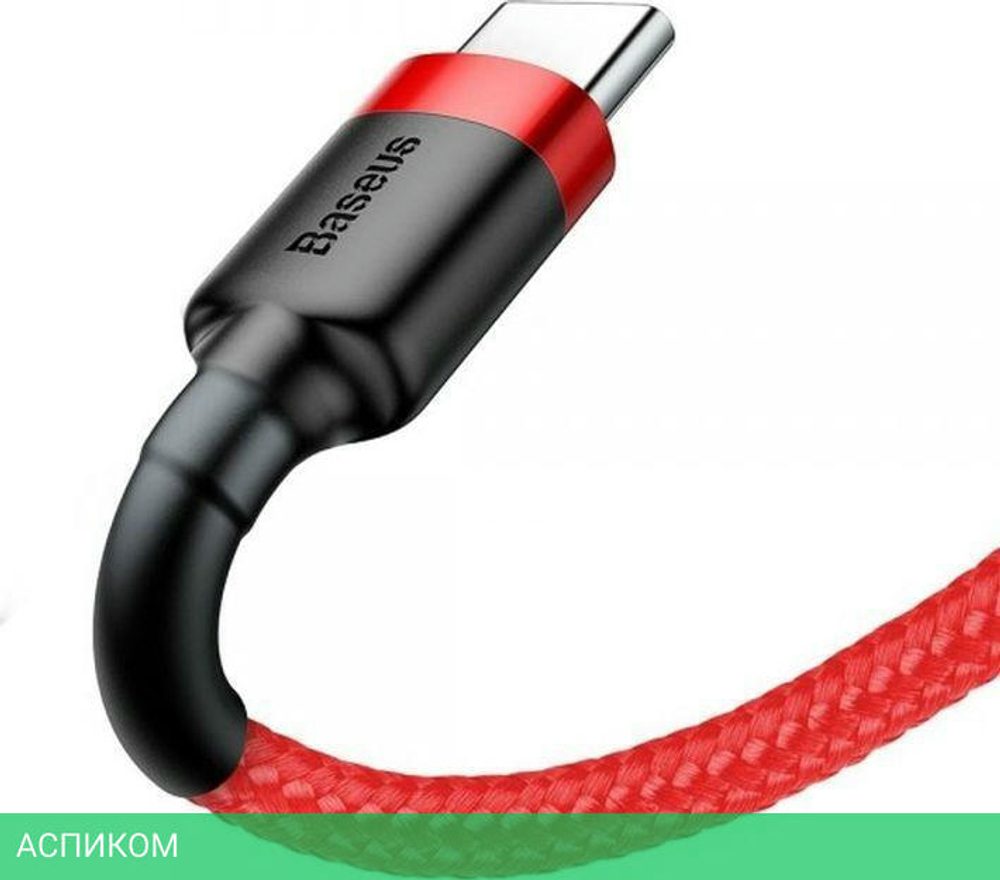 Кабель Baseus Cafule 1m Red (CATKLF-B09)