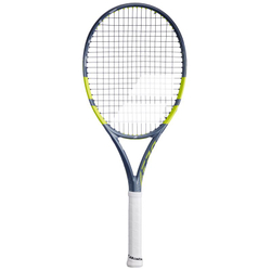 Теннисная ракетка Babolat Pure Aero Team Gen-9 - metallic dark forest/yellow + Струны