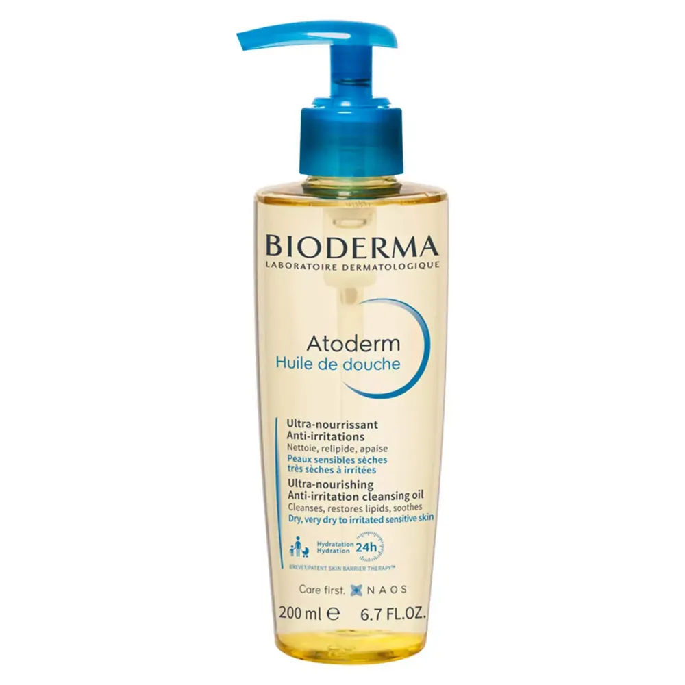 Ультрапитательное восстанавливающее масло для душа Bioderma Atoderm Huile De Douche 200 мл
