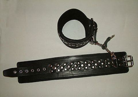 Поножи узкие (черные)