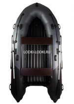 Хантер 350 ПРО графит-черный (Лодка ПВХ под мотор НДНД)