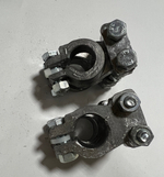 Клеммы АКБ "+-" свинец усиленные Прямые  (№8) к-т