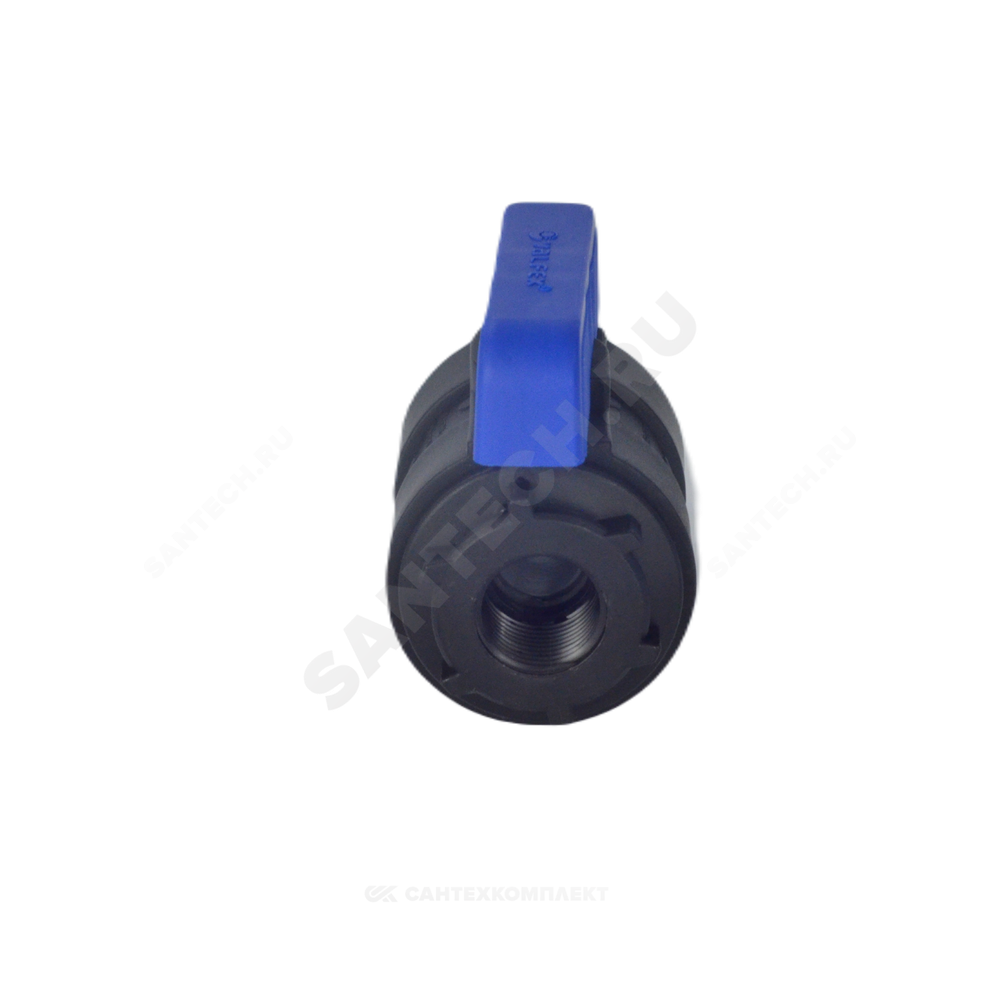 Кран шаровой компрессионный ПЭ Ду 26 1"x3/4" НР/ВР Ру16 VALFEX 1210012100034