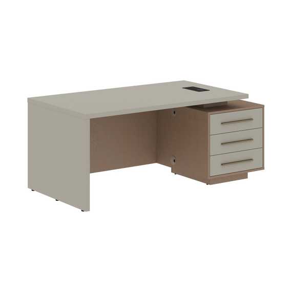 Стол руководителя с тумбой VCT 1890(R)  1800х900х750 VELION