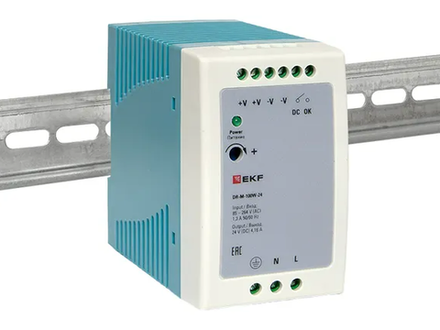 Блок питания на дин рейку 100 Вт, 220 В AC /24 В DC DR-M-100W-24