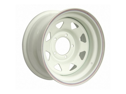 Диск колесный стальной штампованный ORW 69W, 5x139.7, 15x8, ET0, ЦО 110, белый