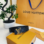 Louis Vuitton Кожаный двухсторонний ремень
