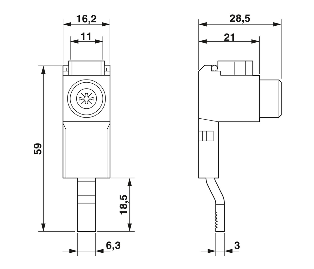 1022232 - TMC 7 B2/3 TERM - Клеммный адаптер